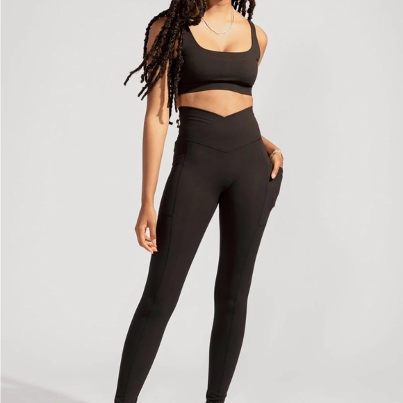POPFLEX | Pants & Jumpsuits | Popflex High Rise Crisscross Hourglass ...